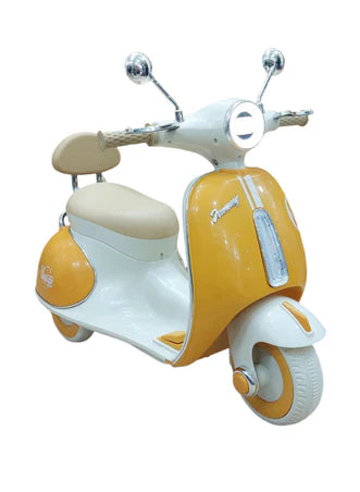 Electric Vintage Ride On Scooter Light And Sound